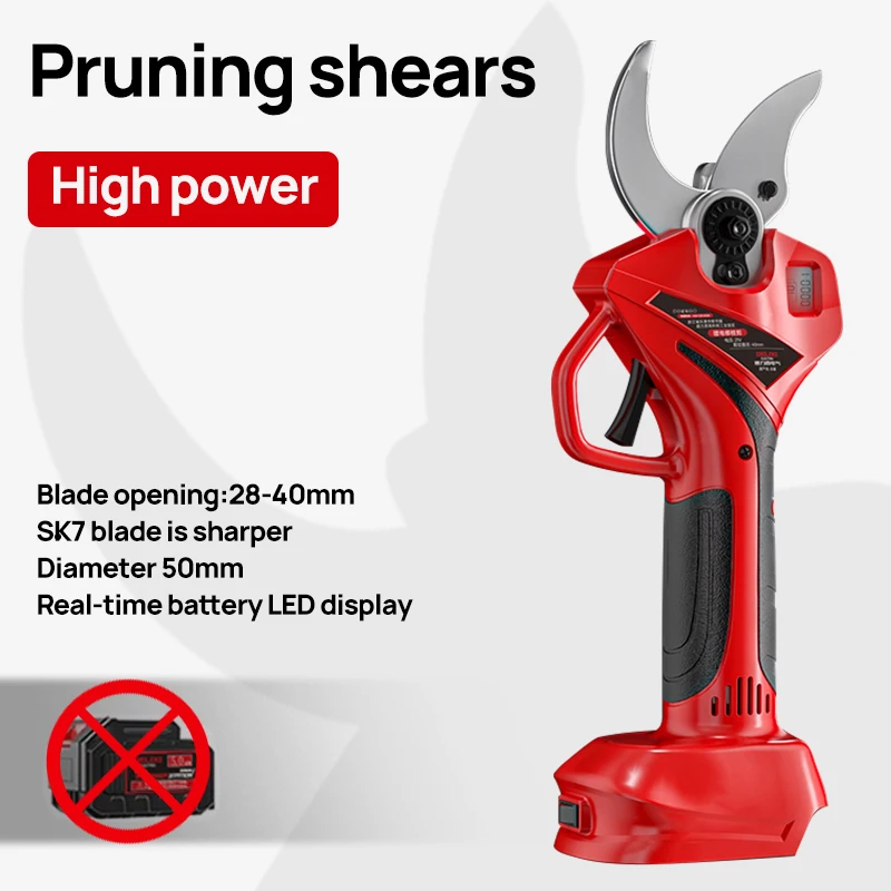 Бесщеточные электрические секаторы, аккумуляторные ножницы для ветвей фруктовых деревьев, электроинструмент для аккумуляторного штифта Makita
Бесщеточные электрические секаторы, аккумуляторные ножницы для ветвей фруктовых деревьев, электроинструмент для аккумуляторного штифта Makita