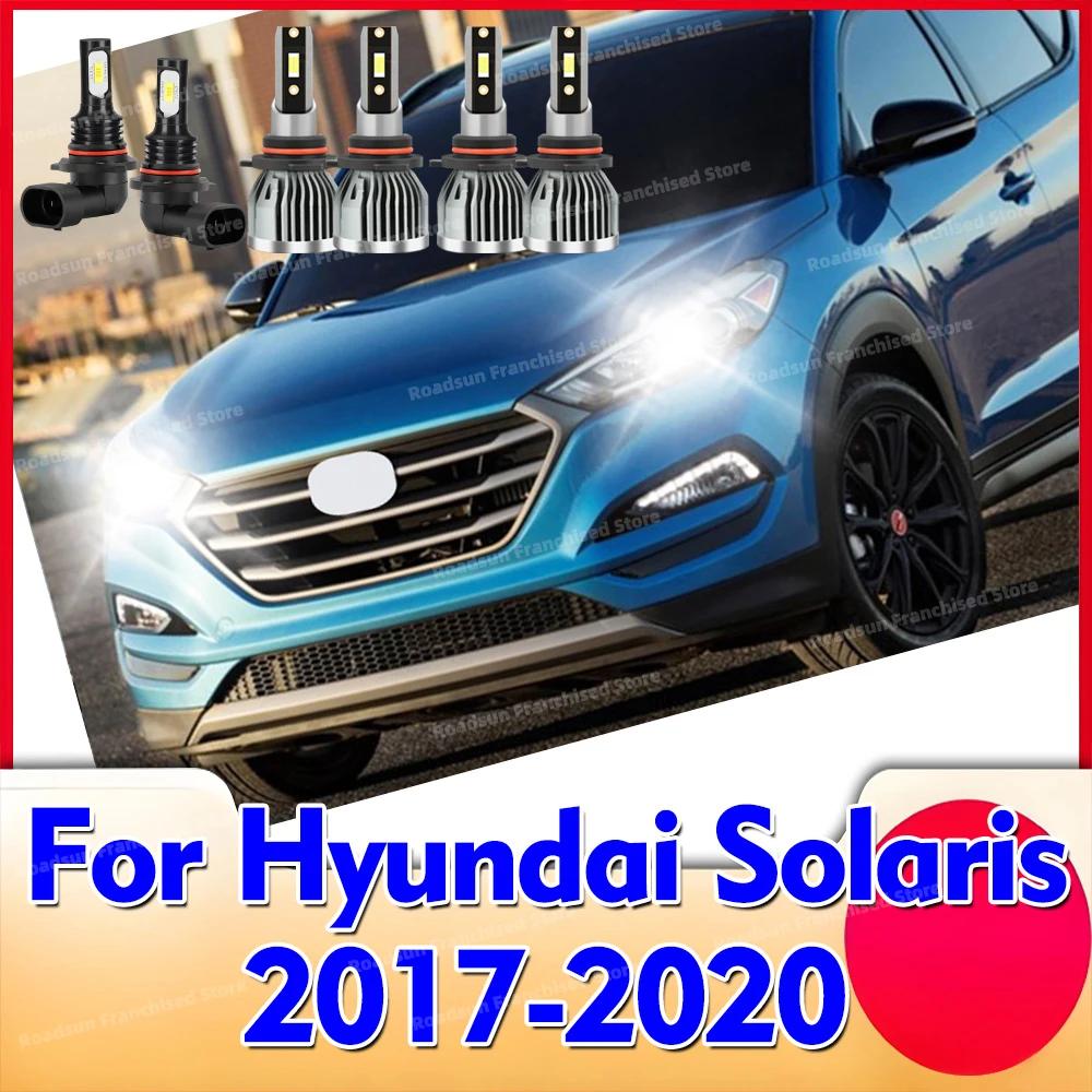 2/6x Turbo High Low Beam30000LM Led Headlight 3570 CSP Fog Lamps For Hyundai Solaris 2017 2018 2019 2020 Car Front Bulbs 12V Kit
2/6x Turbo High Low Beam30000LM Led Headlight 3570 CSP Fog Lamps For Hyundai Solaris 2017 2018 2019 2020 Car Front Bulbs 12V Kit