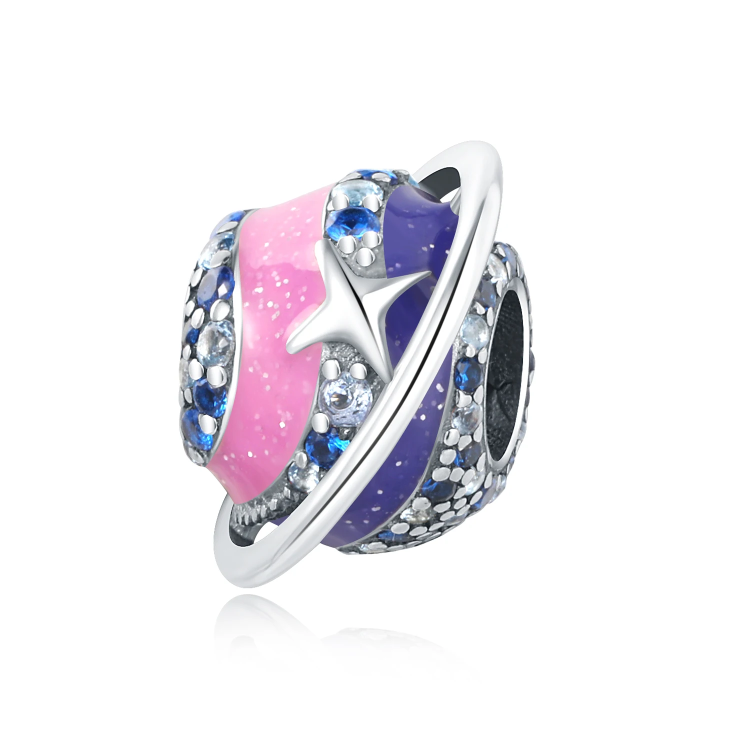 Beads 925 Sterling Silver Charms Original Colored Planet Moon Sun Beads Fit Bracelet Jewelry Diy Women Fine Gift Accessory
Beads 925 Sterling Silver Charms Original Colored Planet Moon Sun Beads Fit Bracelet Jewelry Diy Women Fine Gift Accessory