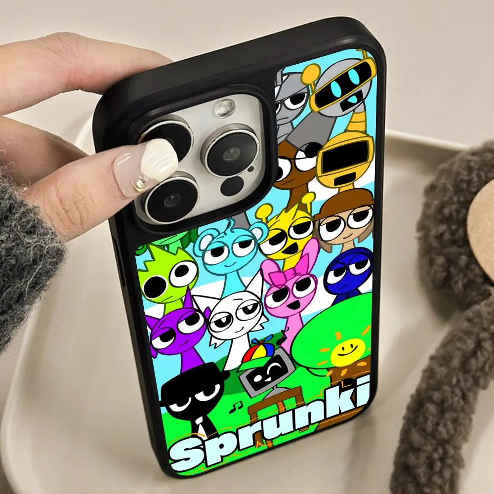 Чехол для мобильного телефона Sprunki Music для iPhone 17, 16, 15, 14, 13, 12, 11 Air Pro Max Plus, цветной чехол с матовой поверхностью, красивый чехол
Чехол для мобильного телефона Sprunki Music для iPhone 17, 16, 15, 14, 13, 12, 11 Air Pro Max Plus, цветной чехол с матовой поверхностью, красивый чехол