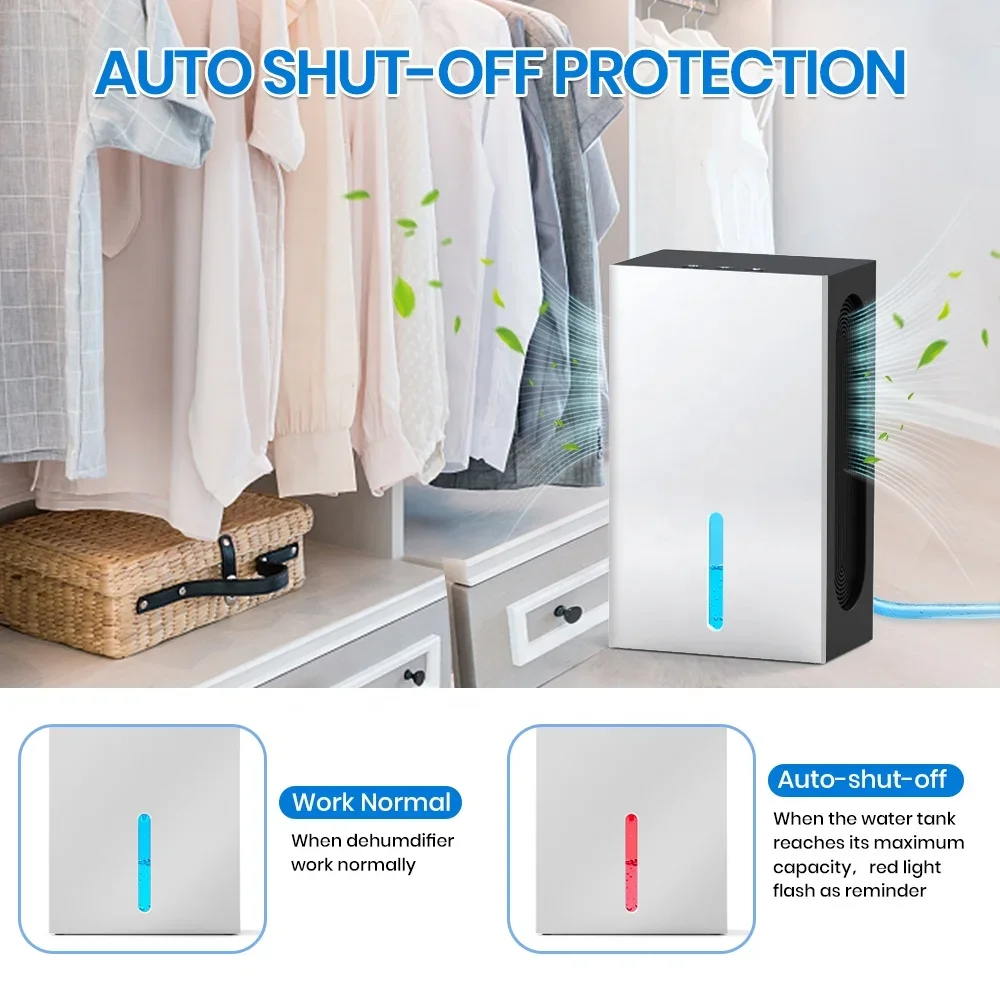 -For 1.4L/Day High Quality Smart Mobile Portable Dehumidifier Air Home Dehumidifier with 1.5m Water Pipe
-For 1.4L/Day High Quality Smart Mobile Portable Dehumidifier Air Home Dehumidifier with 1.5m Water Pipe