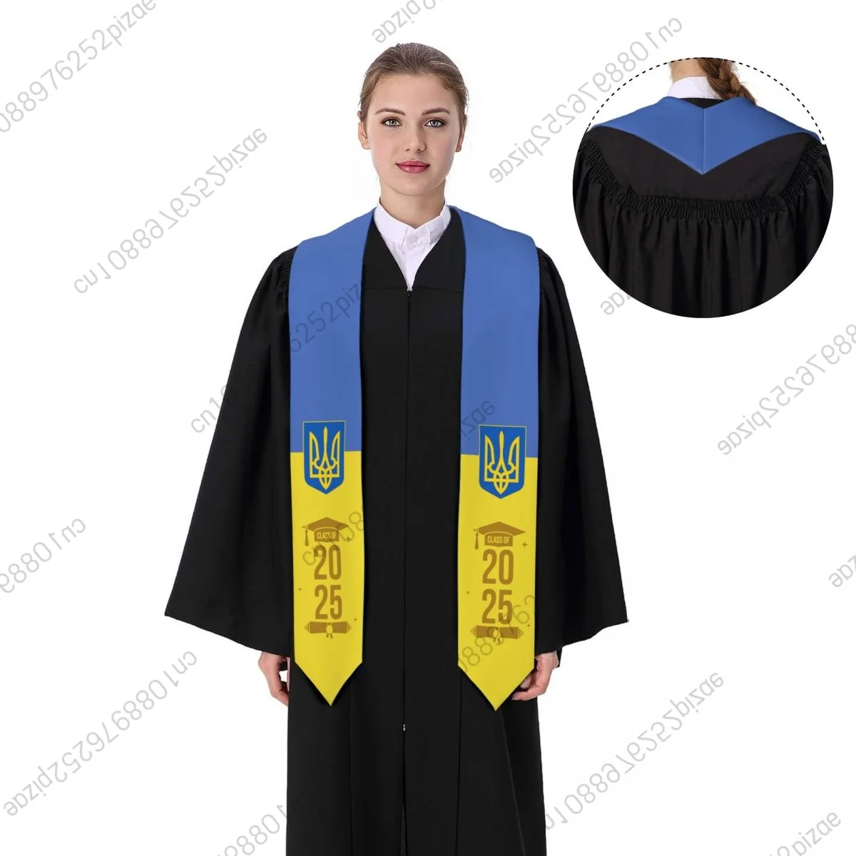 Новый флаг Украины, класс 2025, 183*13 см, выпускной палантин, шарф с поясом для международных студентов, гордый
Новый флаг Украины, класс 2025, 183*13 см, выпускной палантин, шарф с поясом для международных студентов, гордый