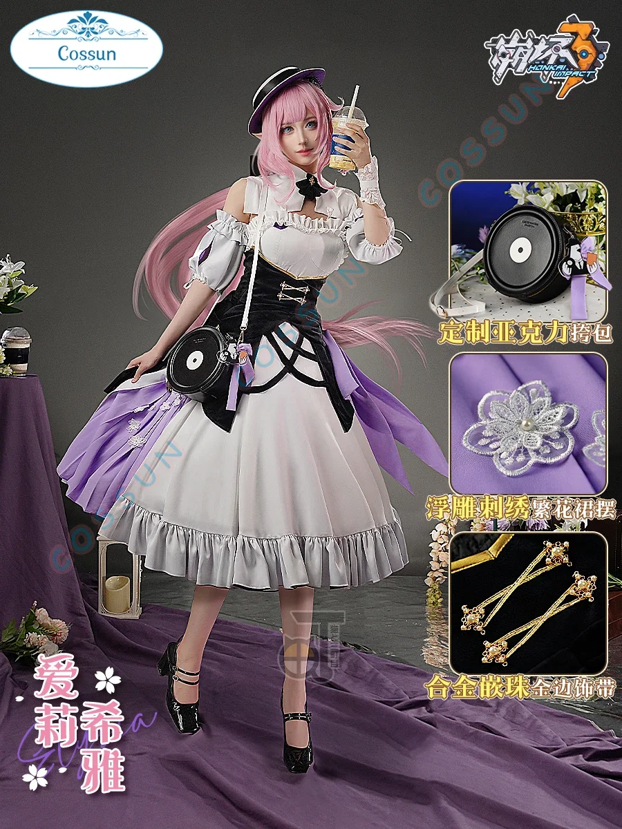 Honkai Impact 3rd Elysia Косплей Костюм Sweet Memories Dal.Komm игровой костюм платье униформа Хэллоуин вечерние наряд женский
Honkai Impact 3rd Elysia Косплей Костюм Sweet Memories Dal.Komm игровой костюм платье униформа Хэллоуин вечерние наряд женский