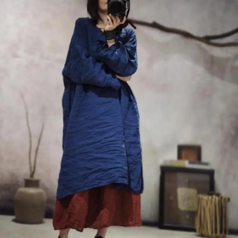 New Spring Summer Arts Style Women O-neck Loose Casual Long Shirt High Quality Ramie Vintage Button Blouse Female Tops SN171
New Spring Summer Arts Style Women O-neck Loose Casual Long Shirt High Quality Ramie Vintage Button Blouse Female Tops SN171
