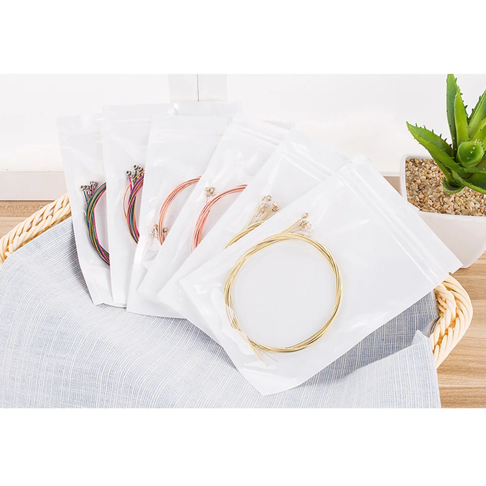 3 Bags Universal Folk Guitar String Brass Steel Strings for Musical Instruments Guitar Bass (Colorful String)
3 Bags Universal Folk Guitar String Brass Steel Strings for Musical Instruments Guitar Bass (Colorful String)