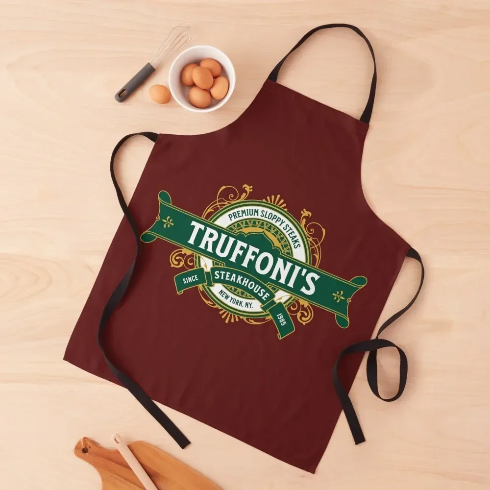 Sloppy Steaks at Truffoni's Apron custom women's kitchen For Kitchen cookings for women Apron
Sloppy Steaks at Truffoni's Apron custom women's kitchen For Kitchen cookings for women Apron