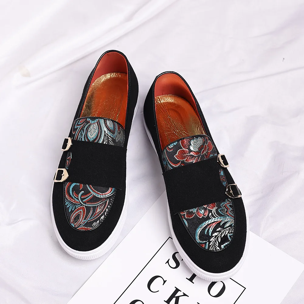 Мужские классические туфли Double Monk Strap из замши, деловые лоферы, британские официальные туфли для офиса с вышивкой
Мужские классические туфли Double Monk Strap из замши, деловые лоферы, британские официальные туфли для офиса с вышивкой