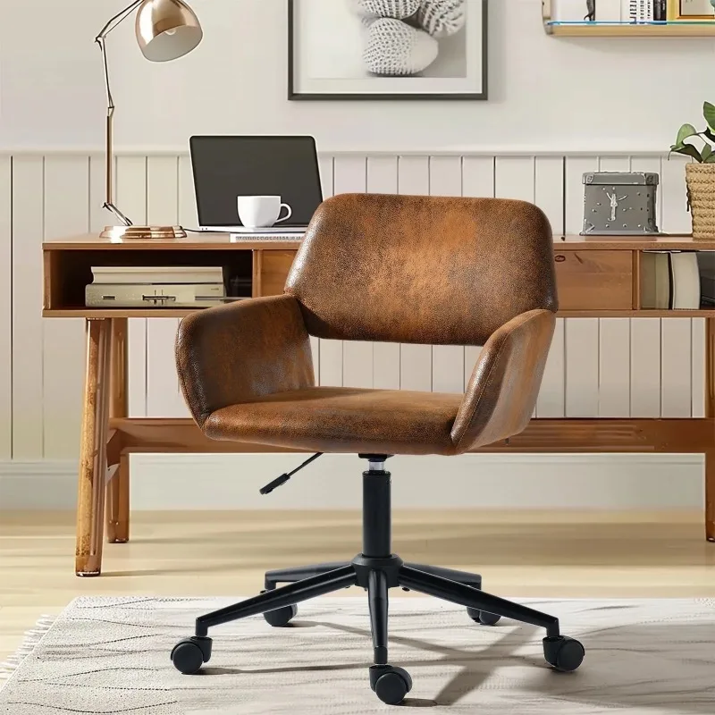 Adjustable Swivel Desk Chair, Modern Office Chair with Armrest for Home & Study,
Adjustable Swivel Desk Chair, Modern Office Chair with Armrest for Home & Study,