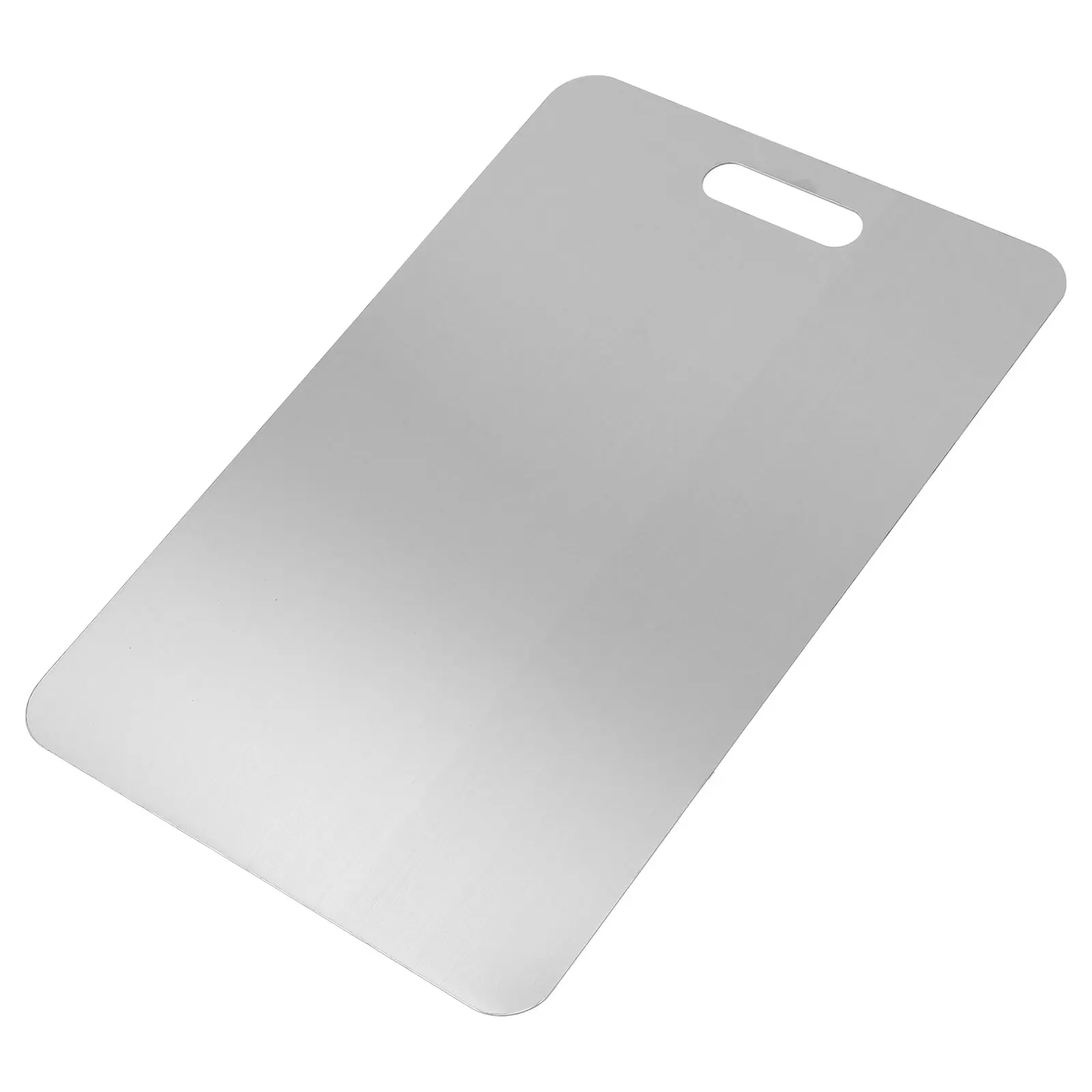 Stainless Steel Cutting Board Reversible Chopping Block for Kitchen Meat Vegetable Fruit Safe Corrosion Resistant
Stainless Steel Cutting Board Reversible Chopping Block for Kitchen Meat Vegetable Fruit Safe Corrosion Resistant