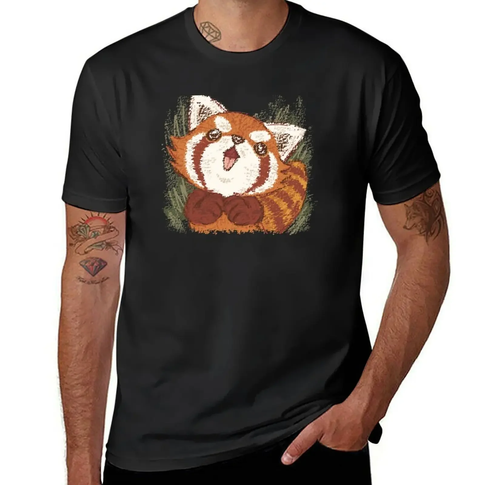 Футболка Joy of Red panda, уличная одежда, футболка оверсайз, Мужская футболка высокого качества
Футболка Joy of Red panda, уличная одежда, футболка оверсайз, Мужская футболка высокого качества