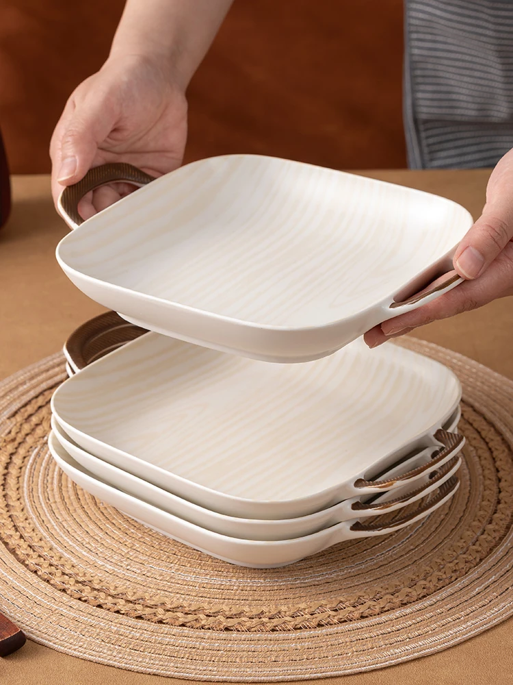 Simple Cercs Di Set Deep Di Rice Plate Meal Plate Cerc Woks Underglaze Color Dinnerware Set for Home Use
Simple Cercs Di Set Deep Di Rice Plate Meal Plate Cerc Woks Underglaze Color Dinnerware Set for Home Use