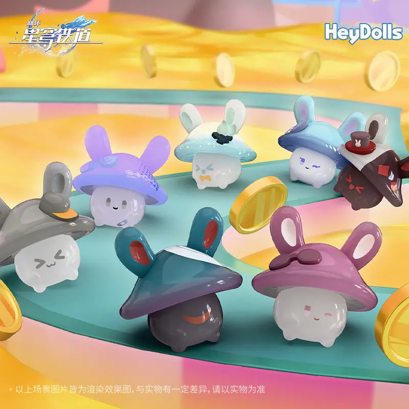 Mihoyo Honkai Star Rail Blind Box Rabbit Mushroom Series Mini Figurine Collectible Desktop Ornament For Adult Anime Game Fans
Mihoyo Honkai Star Rail Blind Box Rabbit Mushroom Series Mini Figurine Collectible Desktop Ornament For Adult Anime Game Fans