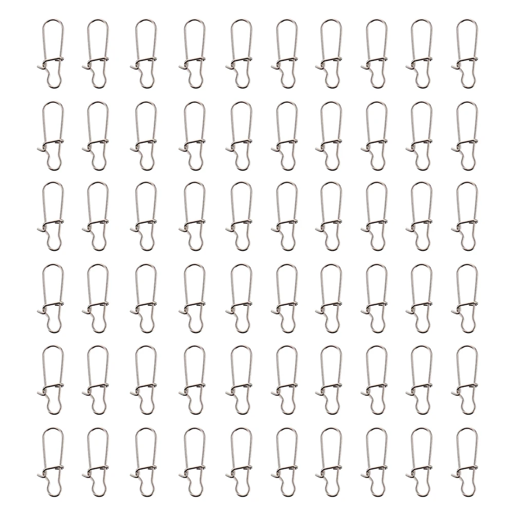 100pcs Fishing Snaps Buckle Lure Connectors Stainless Steel Swivel Lock Clips Accessories Freshwater Saltwater Gear
100pcs Fishing Snaps Buckle Lure Connectors Stainless Steel Swivel Lock Clips Accessories Freshwater Saltwater Gear