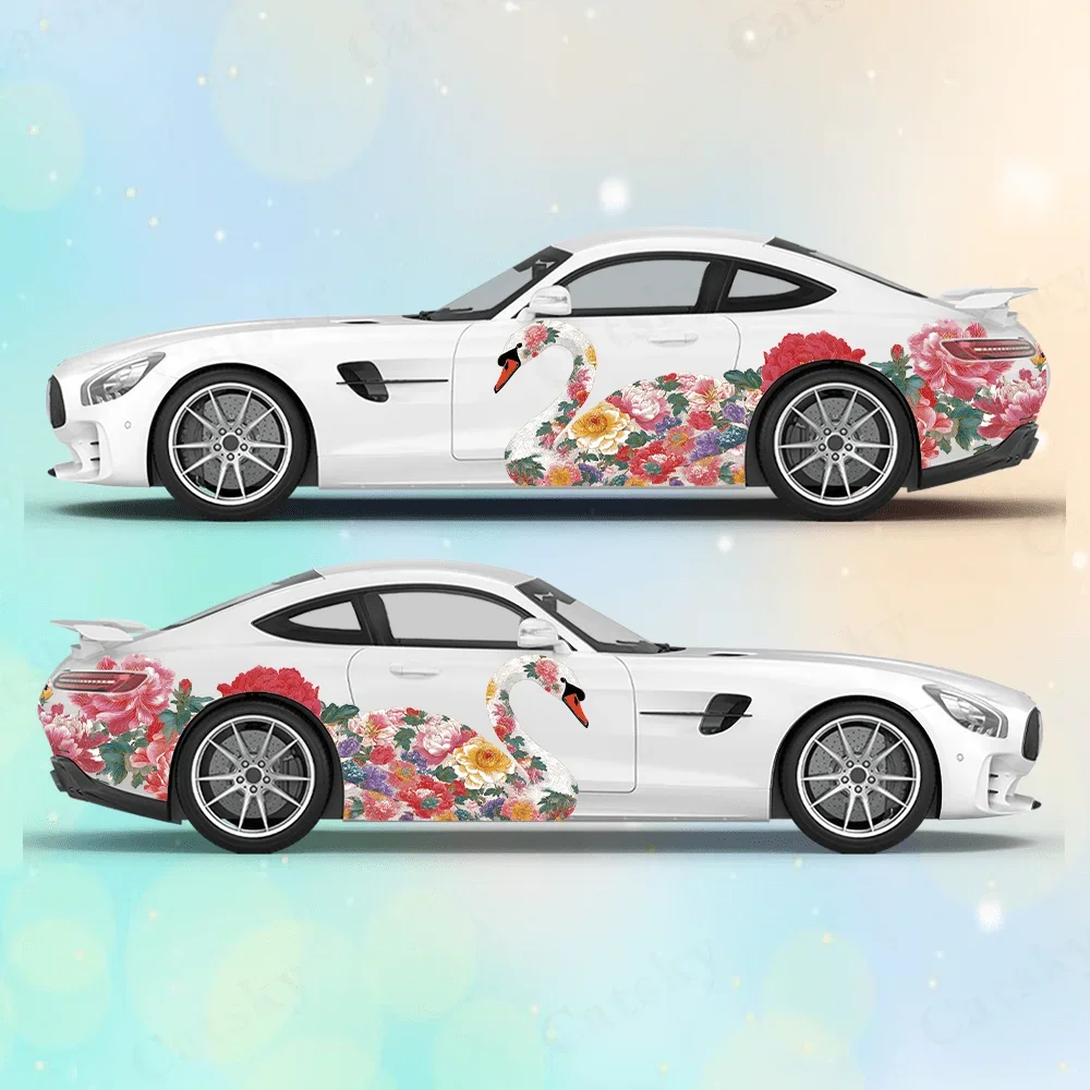 Красивый лебедь, пион, цветок автомобиля, боковая наклейка, декор, ПВХ, водонепроницаемая, устойчивая к царапинам наклейка, защита автомобиля, автоаксессуары, подарок
Красивый лебедь, пион, цветок автомобиля, боковая наклейка, декор, ПВХ, водонепроницаемая, устойчивая к царапинам наклейка, защита автомобиля, автоаксессуары, подарок