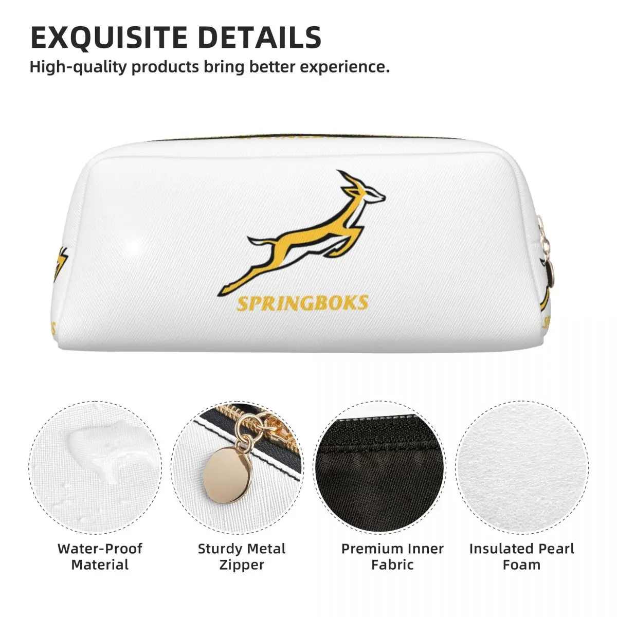 Springbok Pencil Cases for Student Gifts Pen Box Pencil Bag Big Capacity Pencil Pouch Storage Stationery Supplies
Springbok Pencil Cases for Student Gifts Pen Box Pencil Bag Big Capacity Pencil Pouch Storage Stationery Supplies