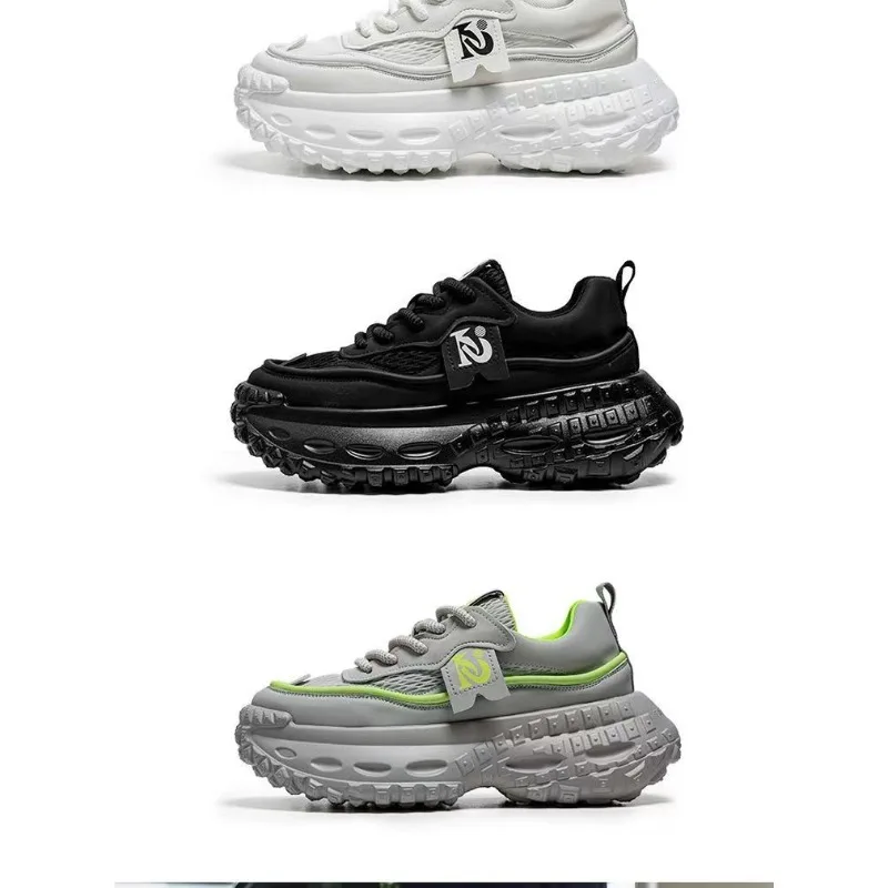 Men's Height Increasing Tire Sole Sports Sneakers 2026 New White Breathable Anti Slip Casual Streetwear Trendy Footwear
Men's Height Increasing Tire Sole Sports Sneakers 2026 New White Breathable Anti Slip Casual Streetwear Trendy Footwear