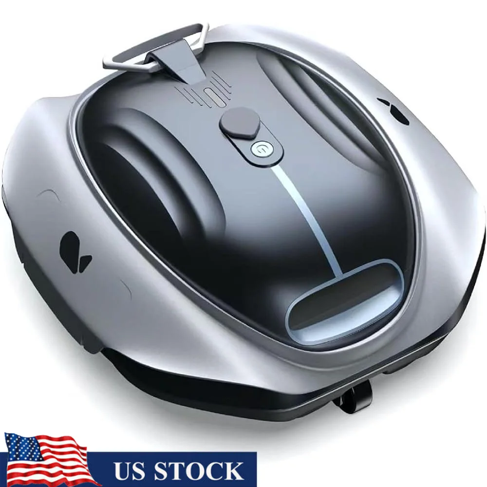 Cordless Robotic Pool Cleaner 300P Vacuum Dual Motors Bluehole Suction DirtLock Tech Auto-Parking Smart Sensing Pool Maintenance
Cordless Robotic Pool Cleaner 300P Vacuum Dual Motors Bluehole Suction DirtLock Tech Auto-Parking Smart Sensing Pool Maintenance