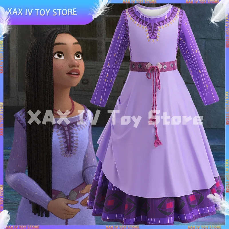 Halloween Cosplay Princess Wish Asha Dress For Girls Carnival Christmas Kids Masquerade Stage Performance Birthday Party Costume
Halloween Cosplay Princess Wish Asha Dress For Girls Carnival Christmas Kids Masquerade Stage Performance Birthday Party Costume