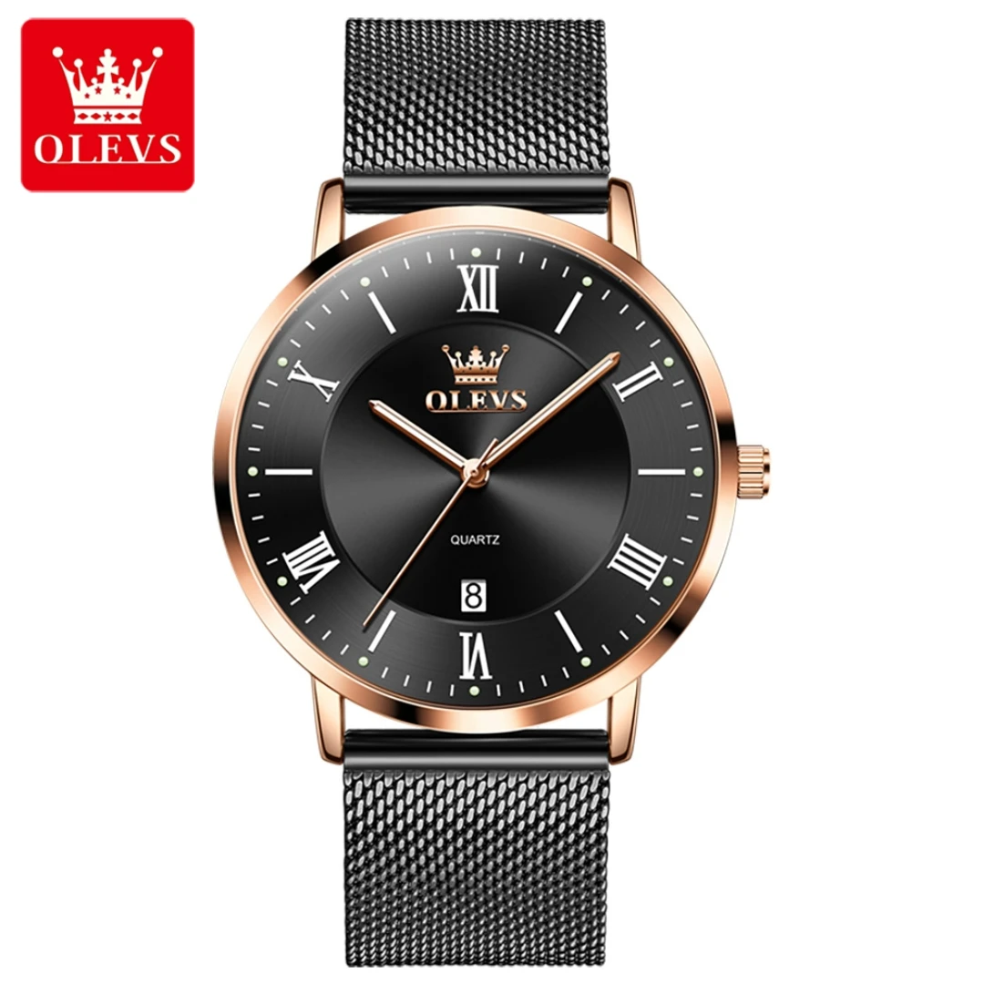 OLEVS 5623 Fashion Quartz Watch Gift Round-dial Stainless Steel Watchband Wristwatch Calendar Luminous
OLEVS 5623 Fashion Quartz Watch Gift Round-dial Stainless Steel Watchband Wristwatch Calendar Luminous