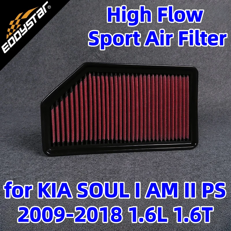 Спортивный воздушный фильтр с высоким расходом для KIA SOUL I AM II PS 2009-2018 1.6L LPG 1.6T CRDi Моющиеся гоночные впускные фильтры 
Спортивный воздушный фильтр с высоким расходом для KIA SOUL I AM II PS 2009-2018 1.6L LPG 1.6T CRDi Моющиеся гоночные впускные фильтры