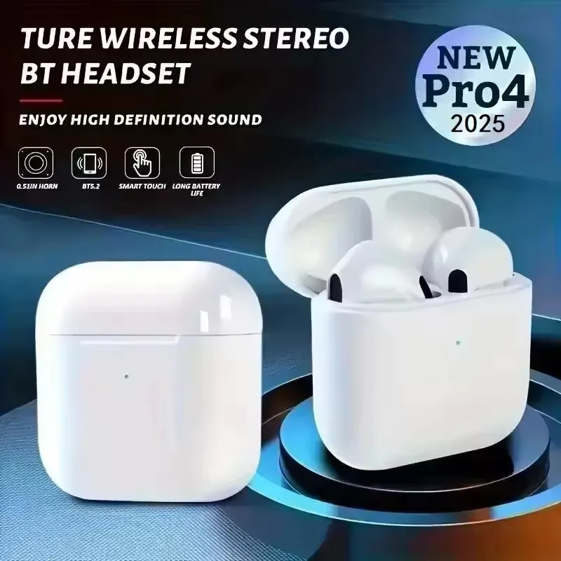 ZLRLMHY TWS in Ear Wireless Bluetooth Earphones Pro4 Original Pro4 Earphones Suitable for Xiaomi Huawei IPhone Samsun Earphones
ZLRLMHY TWS in Ear Wireless Bluetooth Earphones Pro4 Original Pro4 Earphones Suitable for Xiaomi Huawei IPhone Samsun Earphones