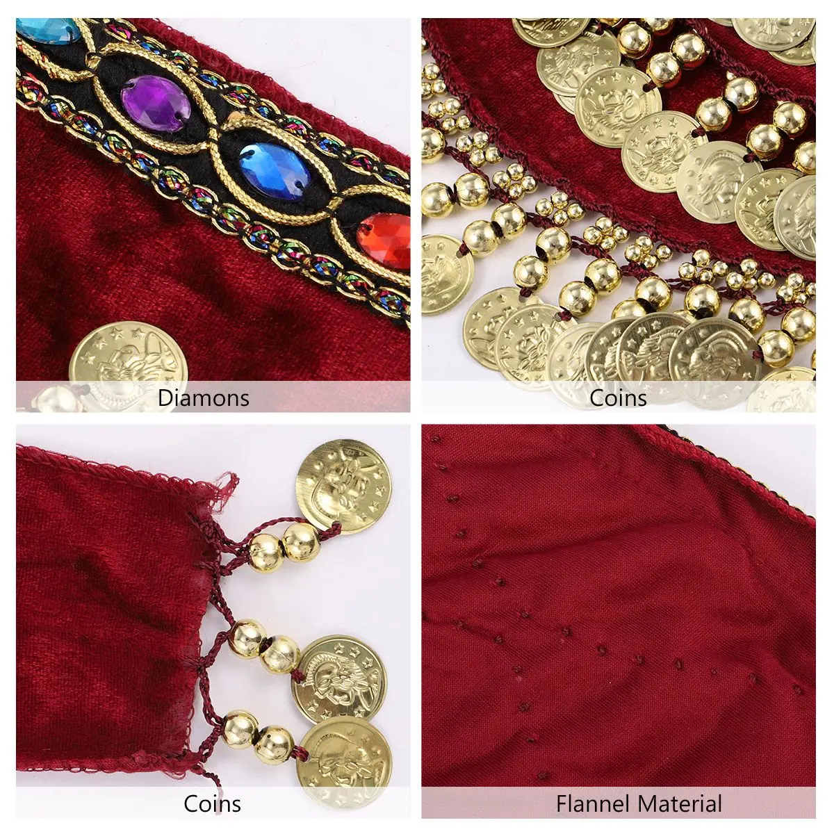 Colored Diamond Belt Lightweight Hip Scarf Women Skirt Adjustable Tie Coin Sounds Practice Performance
Colored Diamond Belt Lightweight Hip Scarf Women Skirt Adjustable Tie Coin Sounds Practice Performance