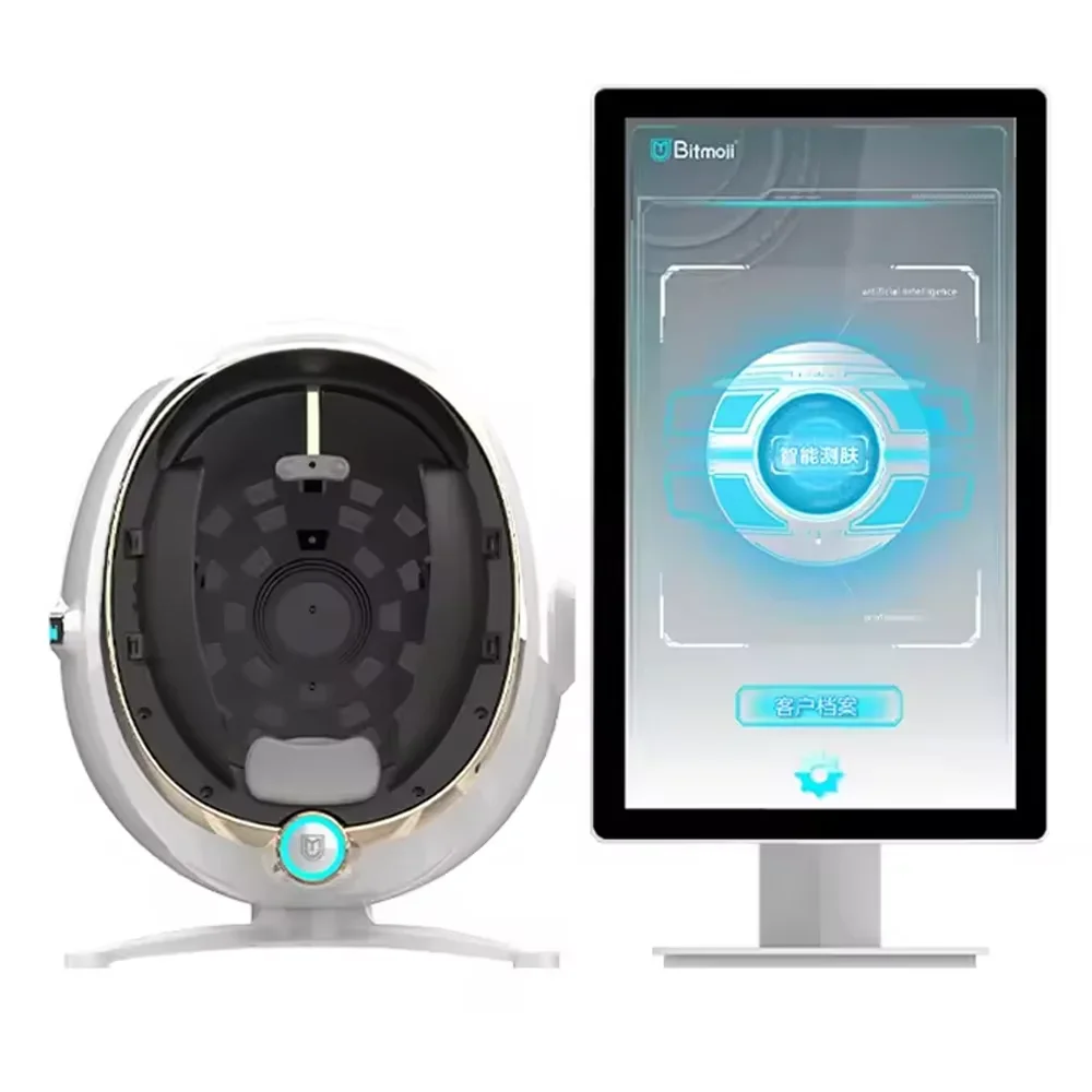 Smart 3D AI Skin Analyzer MOJI Skin Tester Big Data Analysis Epidermal Detection Beauty Equipment AI Skin Care Technology Device
Smart 3D AI Skin Analyzer MOJI Skin Tester Big Data Analysis Epidermal Detection Beauty Equipment AI Skin Care Technology Device