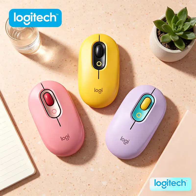 Logitech M350POP/M350 Pebble Mouse 77g Light Auto Sleep Long Battery Quiet Click for Coffee Shop Visit and Casual Work Session
Logitech M350POP/M350 Pebble Mouse 77g Light Auto Sleep Long Battery Quiet Click for Coffee Shop Visit and Casual Work Session