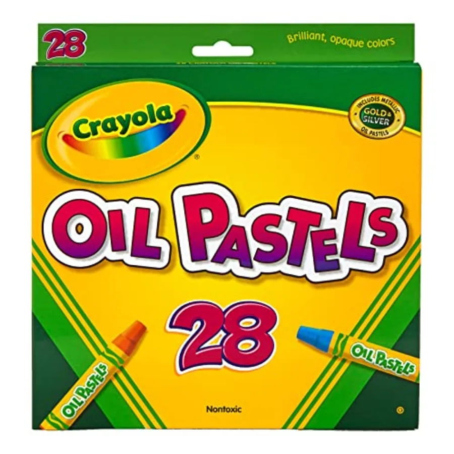 Oil Pastels, School Supplies, Indoor Activities At Home, 28 Assorted Colors
Oil Pastels, School Supplies, Indoor Activities At Home, 28 Assorted Colors