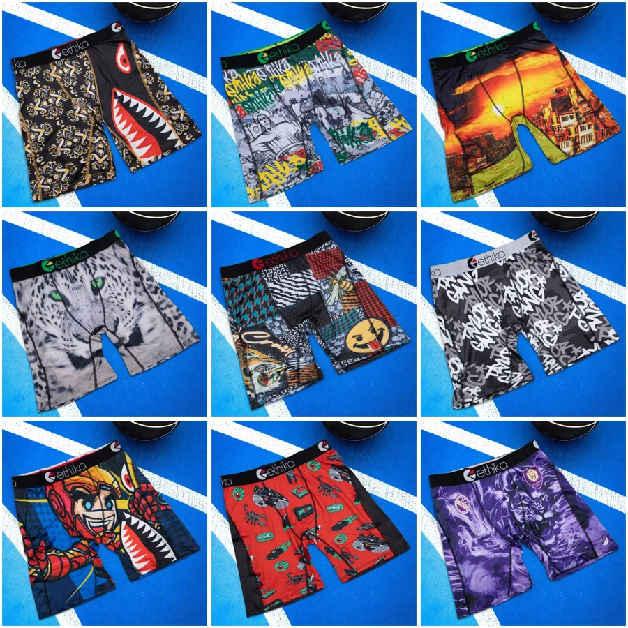 ETHIKA 1Pcs Sexy Men Underwear Boxers Man Swimming Underpants Plus Size S-3XL Breathable Mens Print Panties Men's Boxer Trunks
ETHIKA 1Pcs Sexy Men Underwear Boxers Man Swimming Underpants Plus Size S-3XL Breathable Mens Print Panties Men's Boxer Trunks