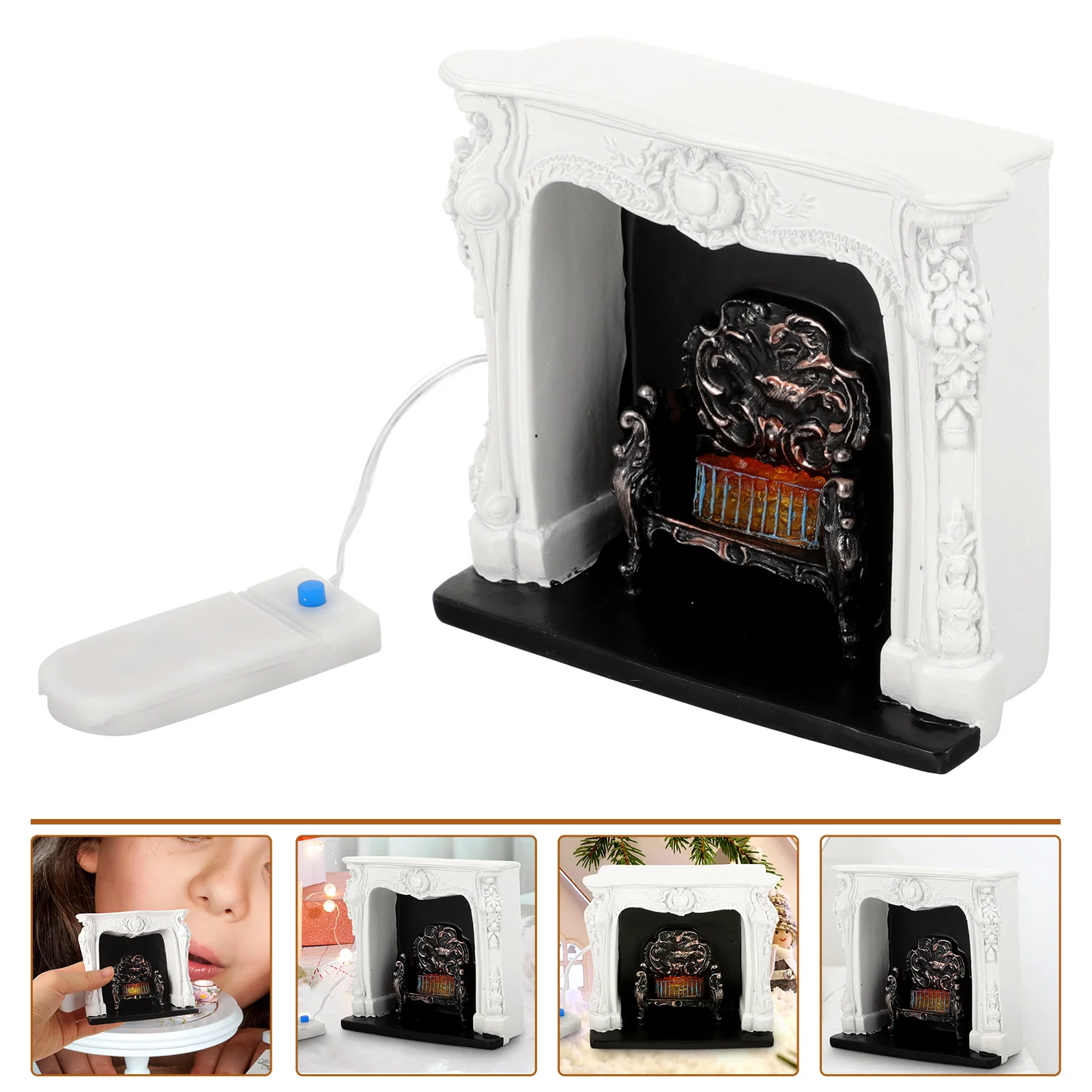 Miniature Furniture 1 Mini Resin Fireplace for Dollhouse Craft Model Tiny House Accessories Decor Simulate Fireplace for
Miniature Furniture 1 Mini Resin Fireplace for Dollhouse Craft Model Tiny House Accessories Decor Simulate Fireplace for