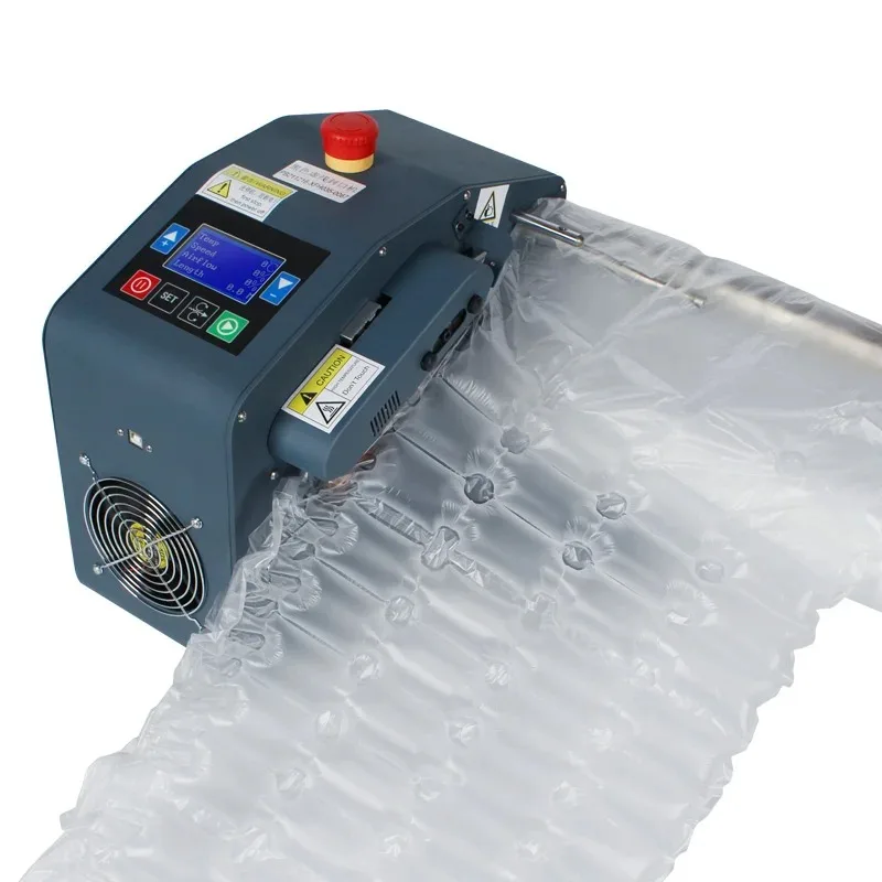 Simple Air Fill Bubble Cushion Packaging Machine for Air Filled Pillow Packing Film
Simple Air Fill Bubble Cushion Packaging Machine for Air Filled Pillow Packing Film
