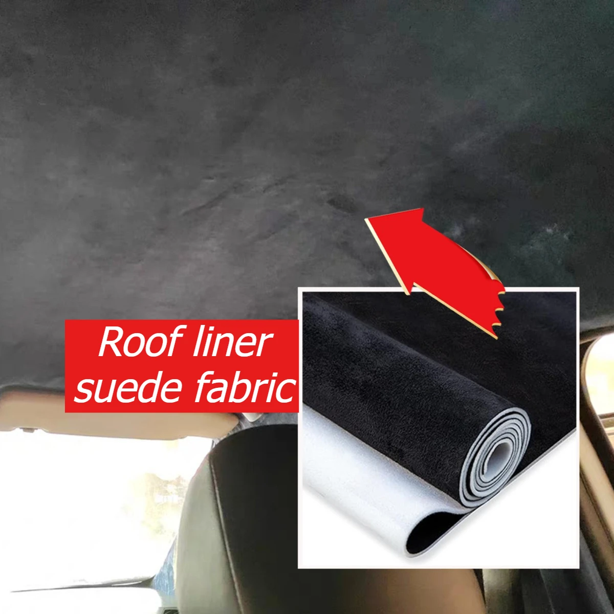Auto Suede Sky Roof Headliner Fabric Sponge Interior Upholstery Trim Fabrics for Car Roof DIY Sewing Material Sky Ceiling Cloth
Auto Suede Sky Roof Headliner Fabric Sponge Interior Upholstery Trim Fabrics for Car Roof DIY Sewing Material Sky Ceiling Cloth
