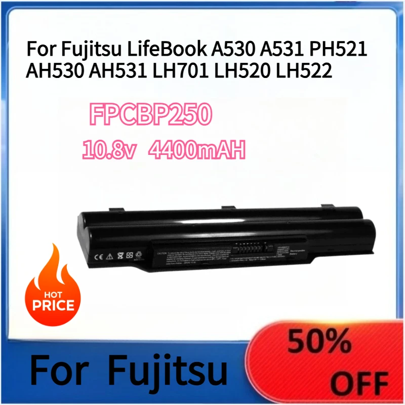 FPCBP250 Battery For Fujitsu LifeBook A530 A531 PH521 AH530 AH531 LH701 LH520 LH522 FMVNBP186 FMVNBP186 CP477891-01
FPCBP250 Battery For Fujitsu LifeBook A530 A531 PH521 AH530 AH531 LH701 LH520 LH522 FMVNBP186 FMVNBP186 CP477891-01