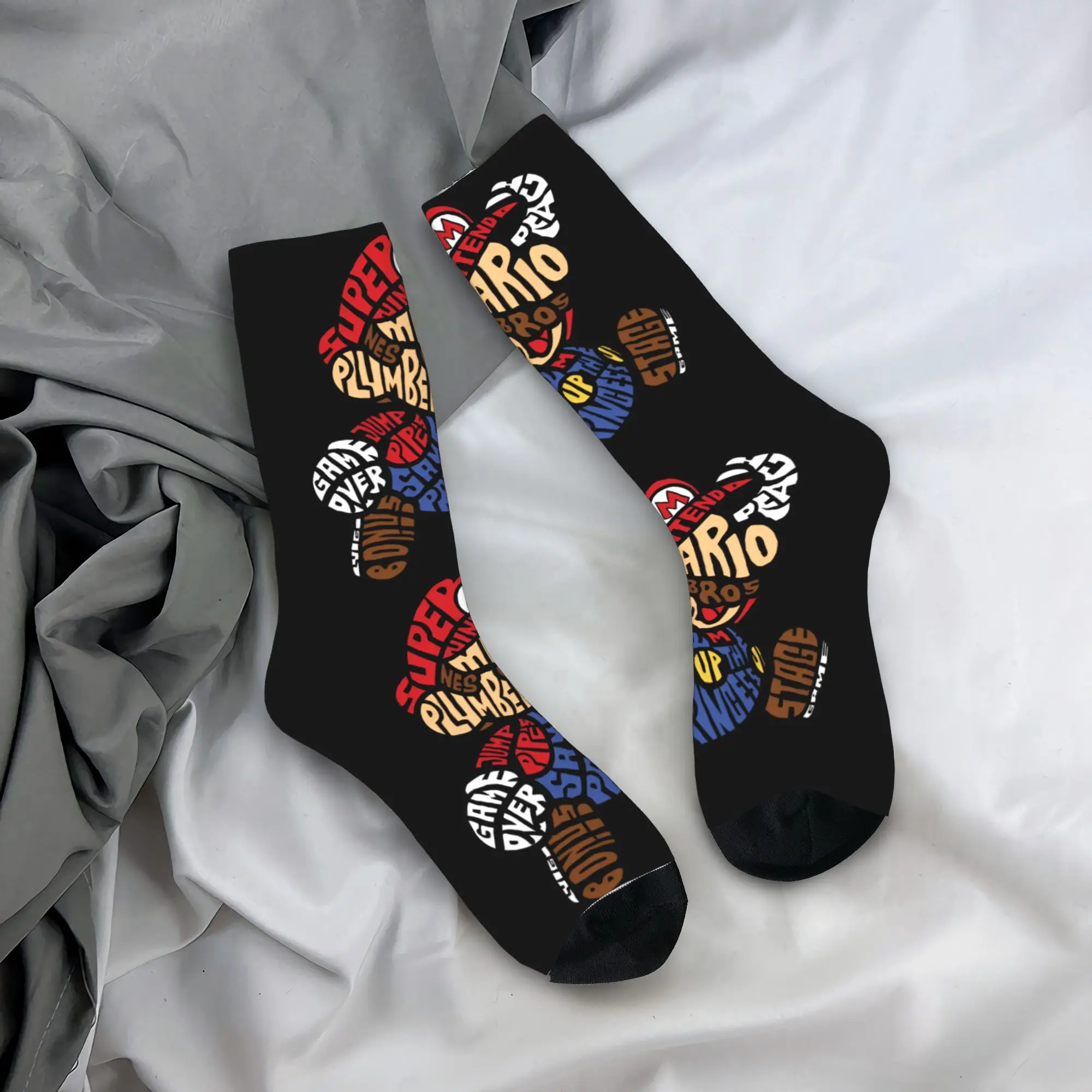 Custom M-Marios Men's Crew Socks Unisex Cute Kawaii Cartoon Character Colorful Printed Spring Summer Autumn Winter Dress Socks
Custom M-Marios Men's Crew Socks Unisex Cute Kawaii Cartoon Character Colorful Printed Spring Summer Autumn Winter Dress Socks