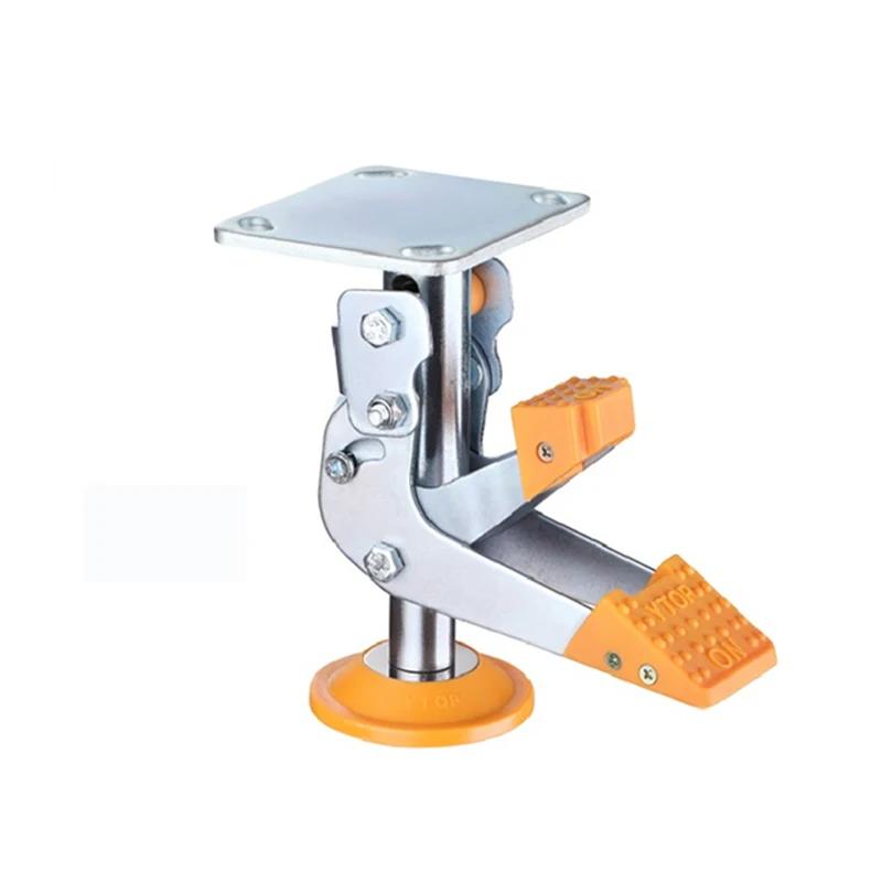Manganese Steel Adjustable Trolley Cart Floor Lock Brake Caster Wheel Floor Lock For 4~8in Casters With TPU Pad + 4 Fixing Hole
Manganese Steel Adjustable Trolley Cart Floor Lock Brake Caster Wheel Floor Lock For 4~8in Casters With TPU Pad + 4 Fixing Hole