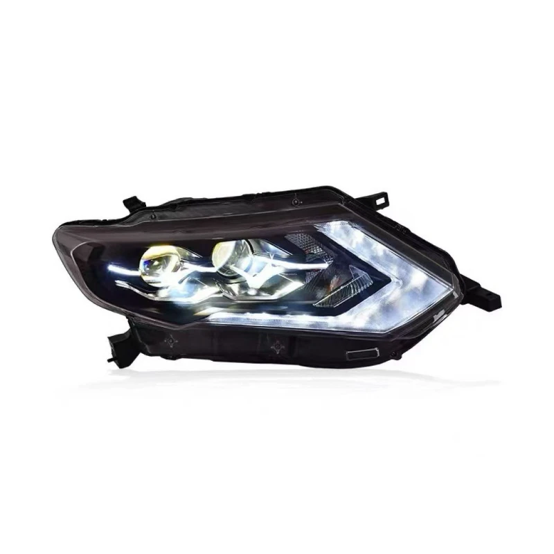 Suitable for 17-20 modified headlights LED daytime running lights with red devil eyes
Suitable for 17-20 modified headlights LED daytime running lights with red devil eyes