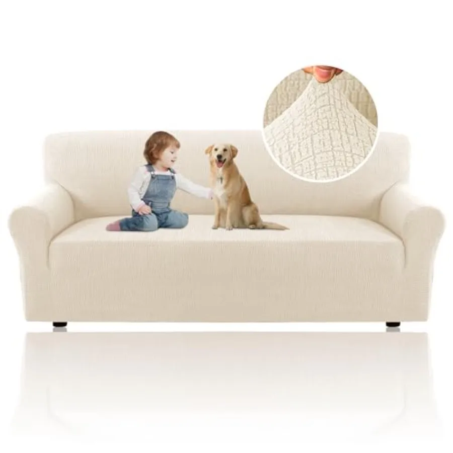 Jacquard Couch Covers for 3 Cushion Couch 1 Pcs Stretch Sofa Covers Furniture Protector Anti-Slip Soft Thickened Dogs Slipcover
Jacquard Couch Covers for 3 Cushion Couch 1 Pcs Stretch Sofa Covers Furniture Protector Anti-Slip Soft Thickened Dogs Slipcover