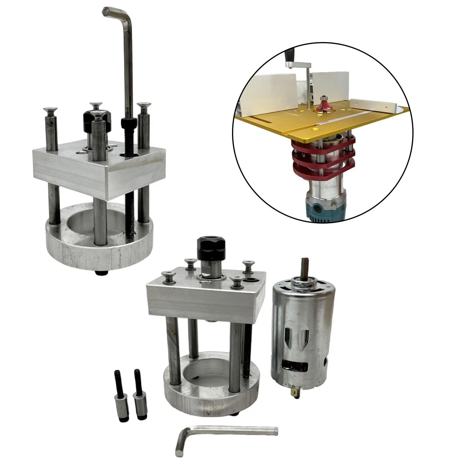 Router Table Lift Router Plates Lifting Base Engraving DIY Tools Lifting Spindle
Router Table Lift Router Plates Lifting Base Engraving DIY Tools Lifting Spindle