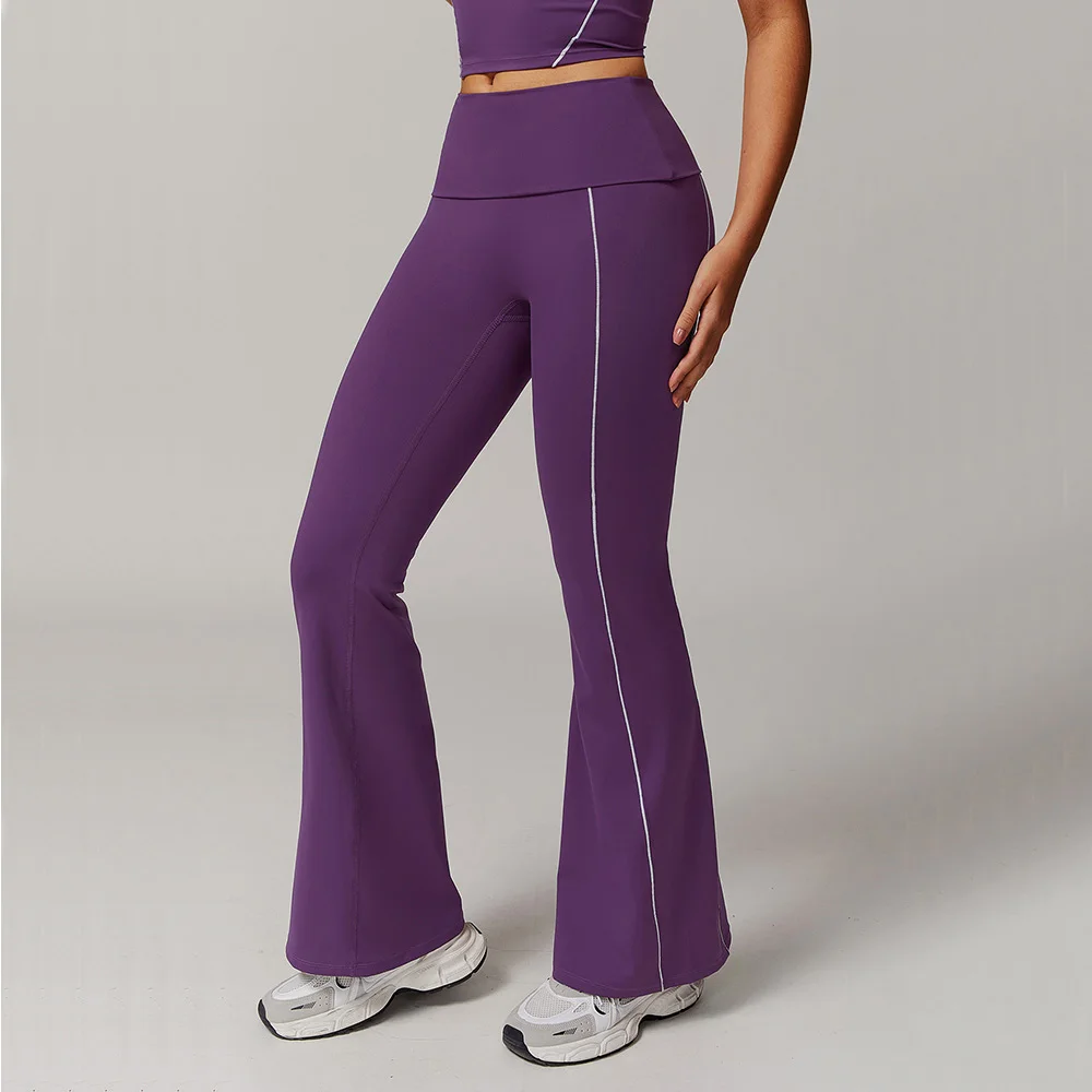 Fitness Bell-bottoms Women Sport Leggings High Waist Wide Leg Pants Yoga Leggings Gym Quick Dry Push Up Slim Pants Female Tights
Fitness Bell-bottoms Women Sport Leggings High Waist Wide Leg Pants Yoga Leggings Gym Quick Dry Push Up Slim Pants Female Tights