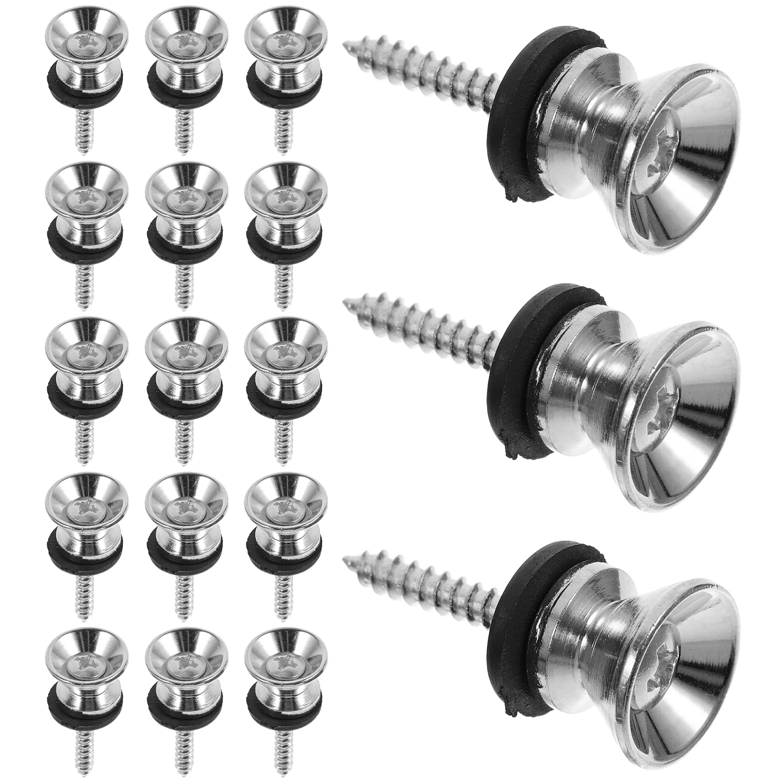 20Sets Guitar Tail Pins Metal Strap Lock Fixing Button Alloy Durable Acoustic Electric Bass Tail Buckle Screw Gasket
20Sets Guitar Tail Pins Metal Strap Lock Fixing Button Alloy Durable Acoustic Electric Bass Tail Buckle Screw Gasket