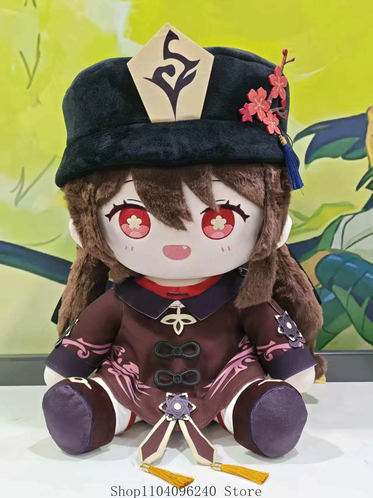 Genshin Impact hu tao 40cm Anime Cosplay Halloween Sitting Posture Figure Idol Plushies Pillows Girl Birthday Pillow Gift
Genshin Impact hu tao 40cm Anime Cosplay Halloween Sitting Posture Figure Idol Plushies Pillows Girl Birthday Pillow Gift