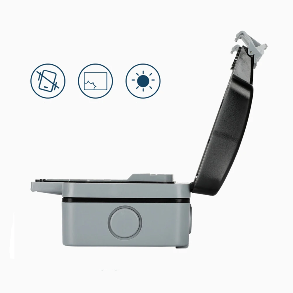 2 Jack Wall Insertion Sturdy Power Socket Splash Proof Modern Aesthetic Electrical 
2 Jack Wall Insertion Sturdy Power Socket Splash Proof Modern Aesthetic Electrical