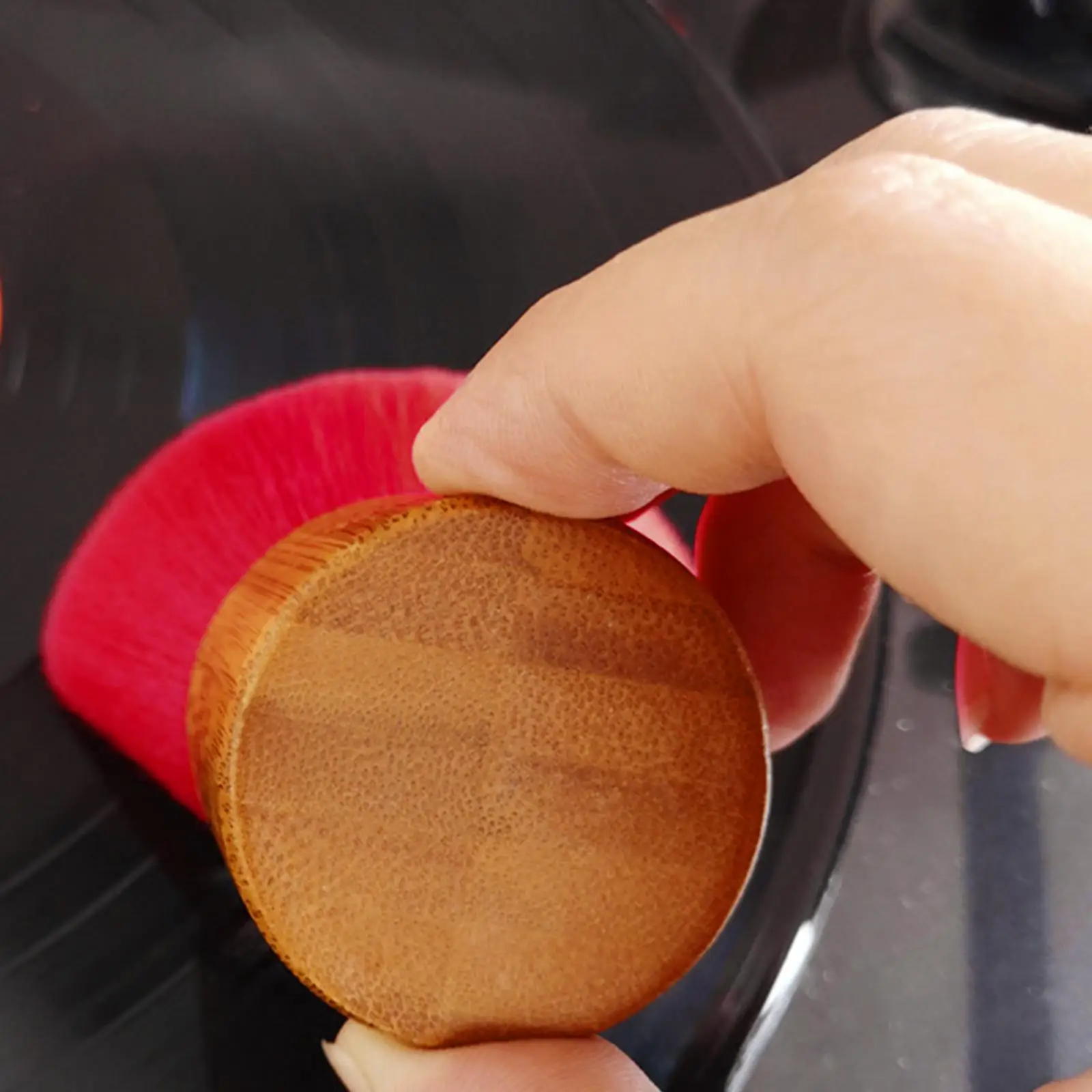 Cleaner Brush, Cleaning Wooden Handle Dust Brush Soft, for Albums Turntable CD LP.
Cleaner Brush, Cleaning Wooden Handle Dust Brush Soft, for Albums Turntable CD LP.