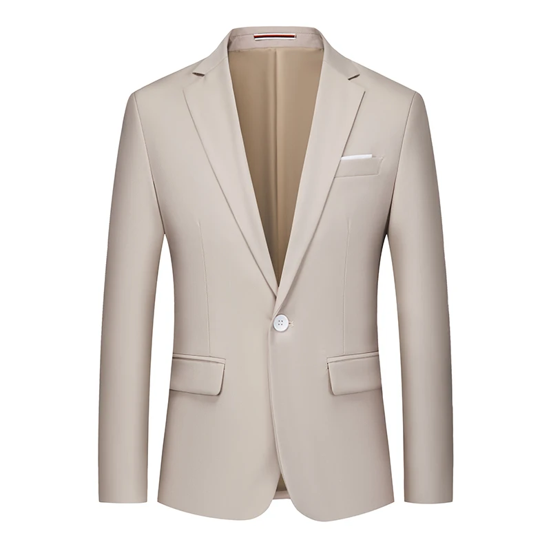 2023 Men's Business Casual A Button Stylish and Handsome Small Suit Blazer Men Terno Slim Fit Banquet Wedding Suit Jacket
2023 Men's Business Casual A Button Stylish and Handsome Small Suit Blazer Men Terno Slim Fit Banquet Wedding Suit Jacket