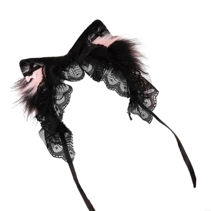 68UA Lolitas Headdress Faux Furs Cats Ears Headband Maid Headband Hairband Halloween Cosplay Fancy Dress Party Costumes Gifts
68UA Lolitas Headdress Faux Furs Cats Ears Headband Maid Headband Hairband Halloween Cosplay Fancy Dress Party Costumes Gifts