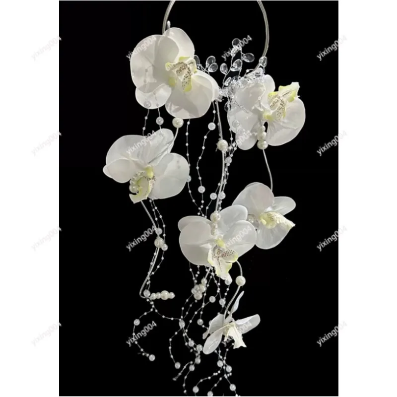 Retro Handheld Phalaenopsis Bouquet, Cascading Flower for Bridal Wedding Party
Retro Handheld Phalaenopsis Bouquet, Cascading Flower for Bridal Wedding Party