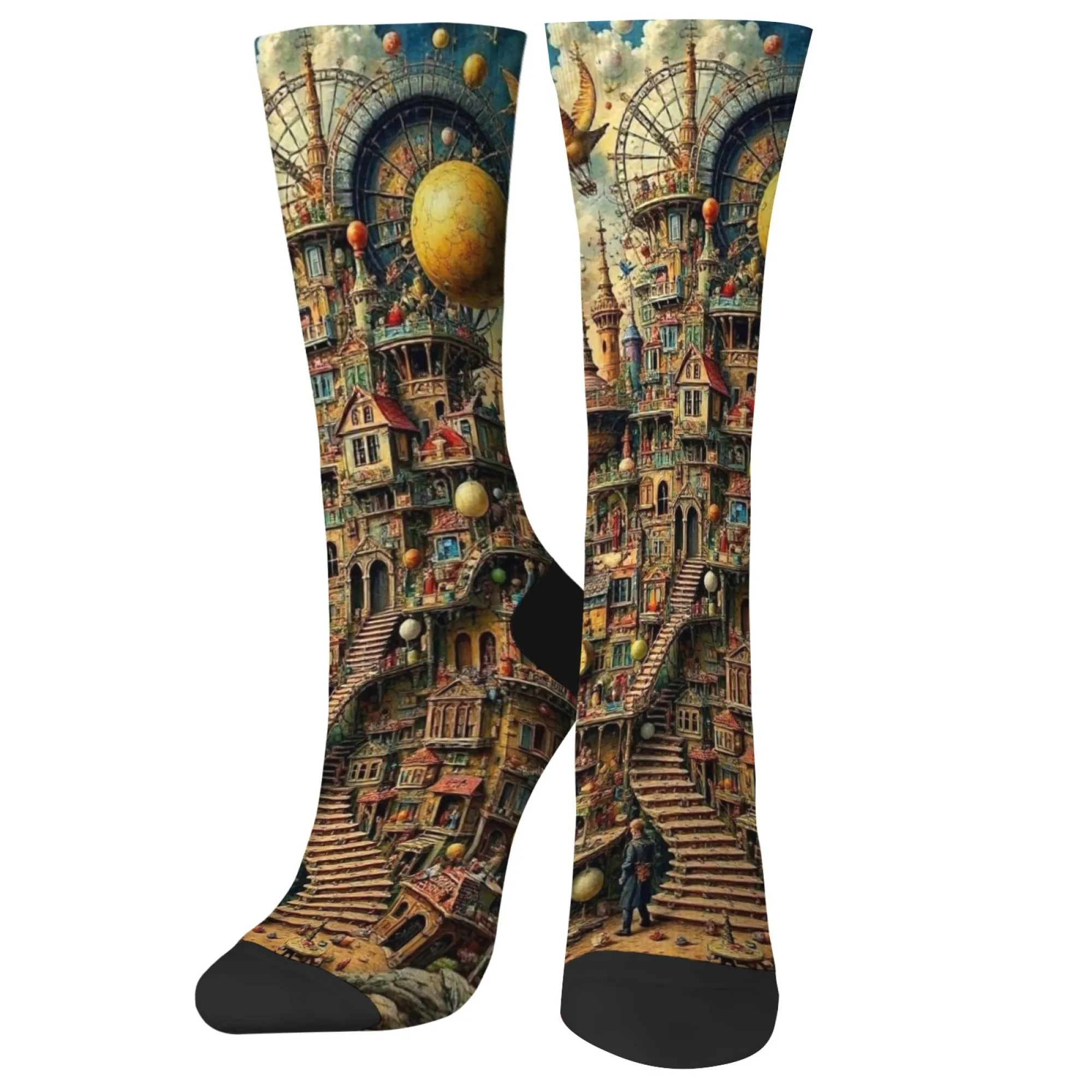 Fantasy color image creation category Socks Novelty Fun Happy Halloween Socks Gift Harajuku Style Comfortable Casual Men's Socks
Fantasy color image creation category Socks Novelty Fun Happy Halloween Socks Gift Harajuku Style Comfortable Casual Men's Socks