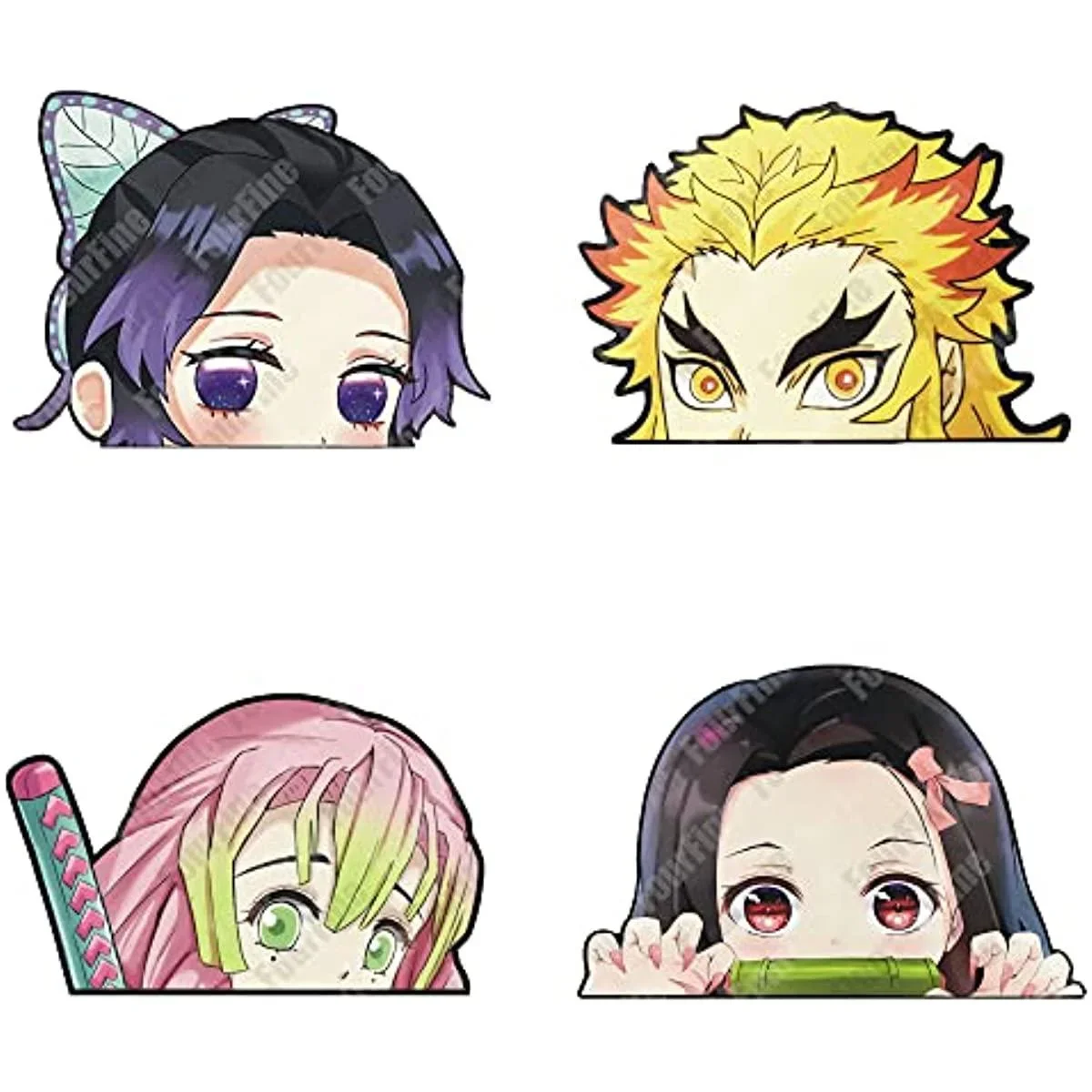 For 5.51" 4 Pieces Slayer Demon Car Decals Anime Car Accessories Nezuko JDM Car Stickers Rengoku Window Vinyl Shinobu 
For 5.51" 4 Pieces Slayer Demon Car Decals Anime Car Accessories Nezuko JDM Car Stickers Rengoku Window Vinyl Shinobu