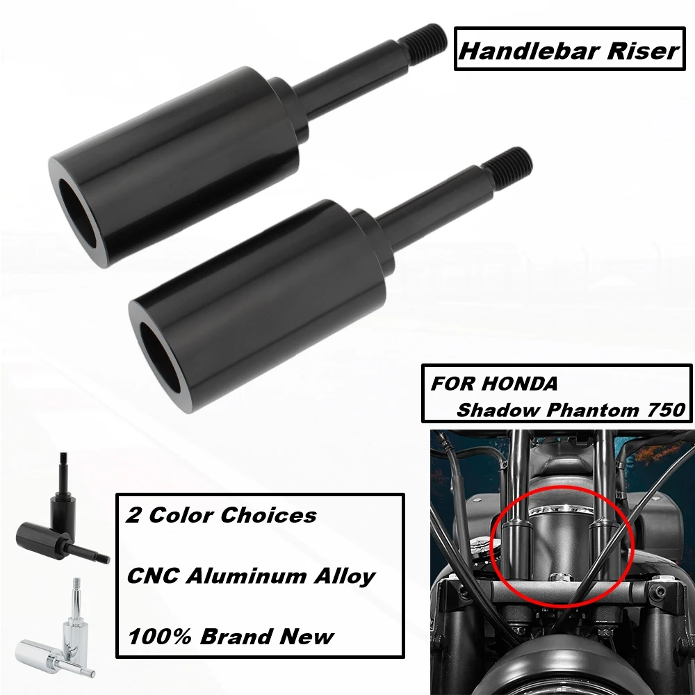 FOR Honda Shadow Phantom 750 VT750C2B 2010-2022 Motorcycle Handlebar Mount Risers Clamp Adapters Lncrease 65MM CNC Aluminum
FOR Honda Shadow Phantom 750 VT750C2B 2010-2022 Motorcycle Handlebar Mount Risers Clamp Adapters Lncrease 65MM CNC Aluminum